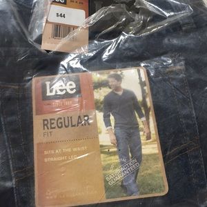 NWT Lee jeans, 38x29 dark stone